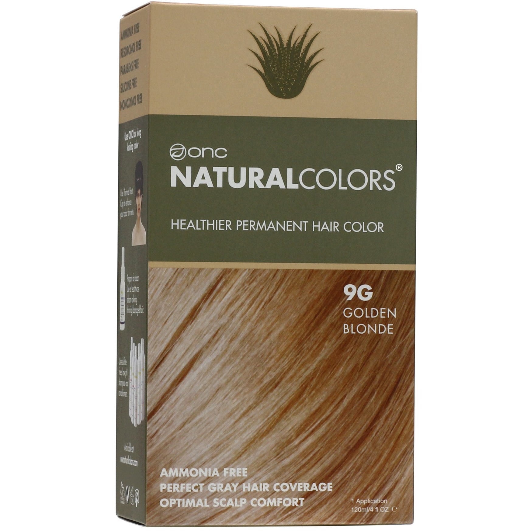 Onc Naturalcolors 9g Golden Blonde Hair Dye 3188