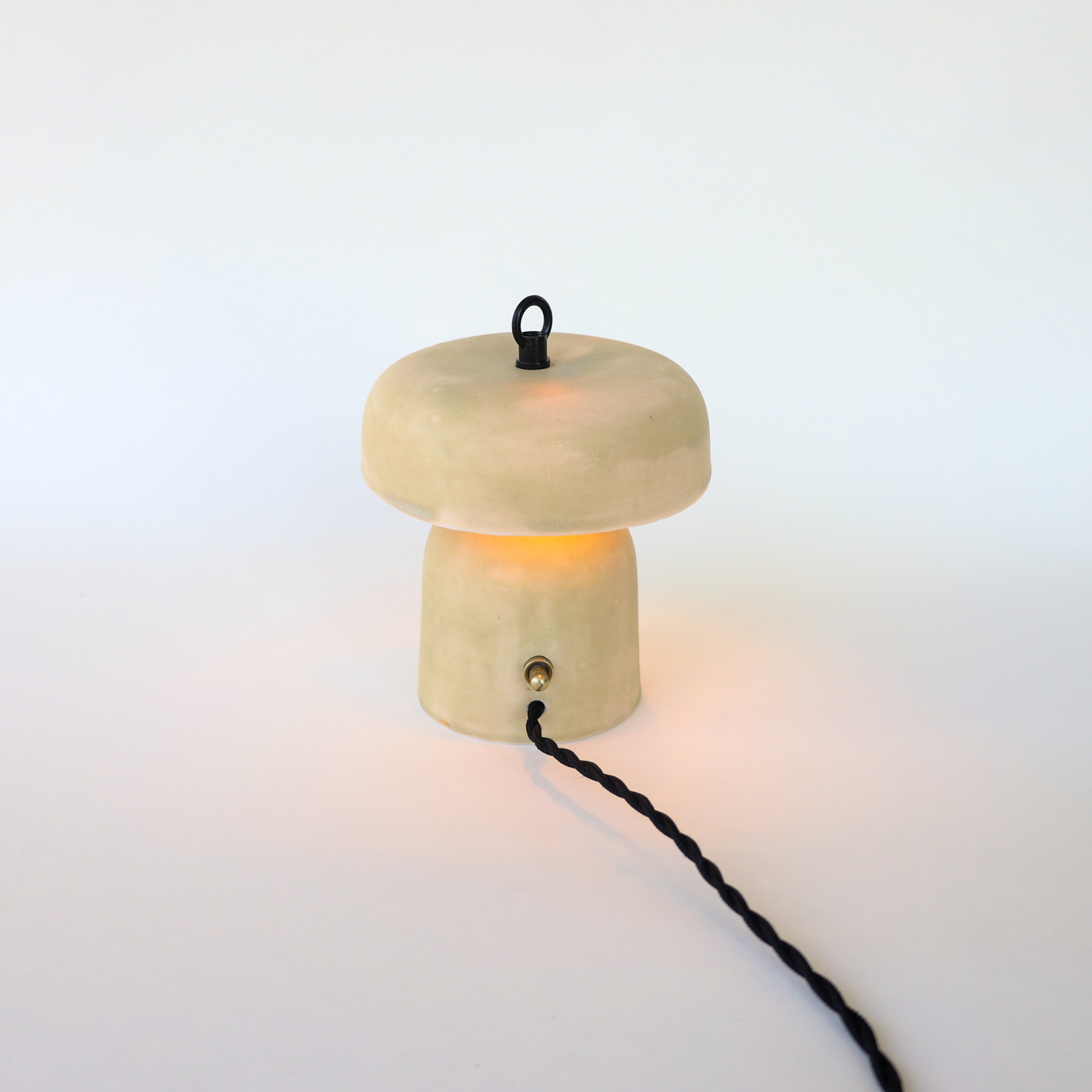 Mushroom Table Lamp with Matte Finish