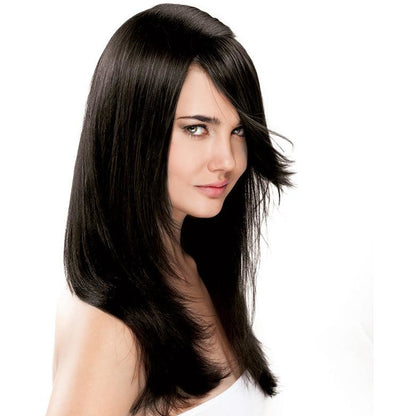 ONC NATURALCOLORS 3N Natural Dark Brown Hair Dye With Organic Ingredients Modelled By A Girl