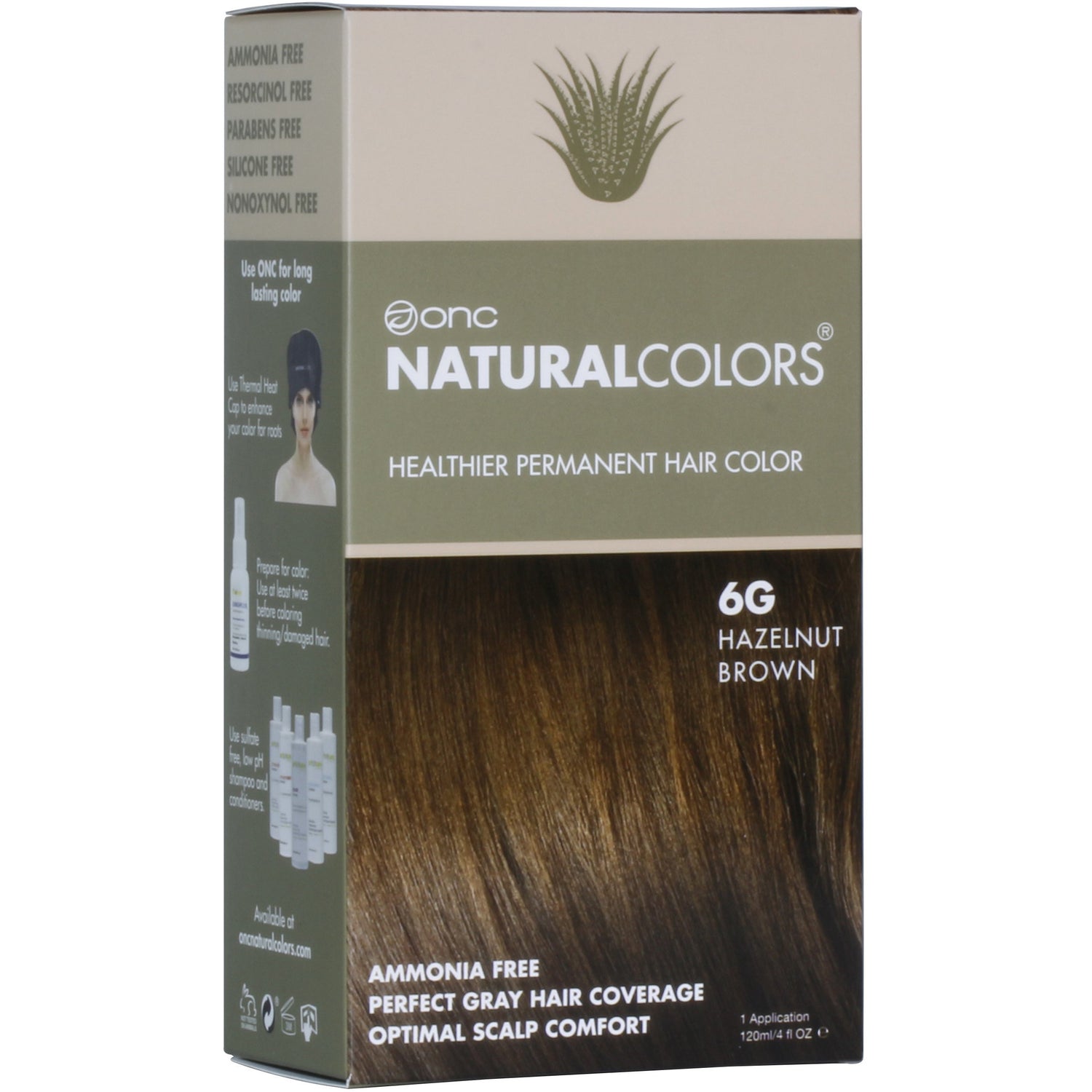 ONC NATURALCOLORS 6G Hazelnut Brown Hair Dye