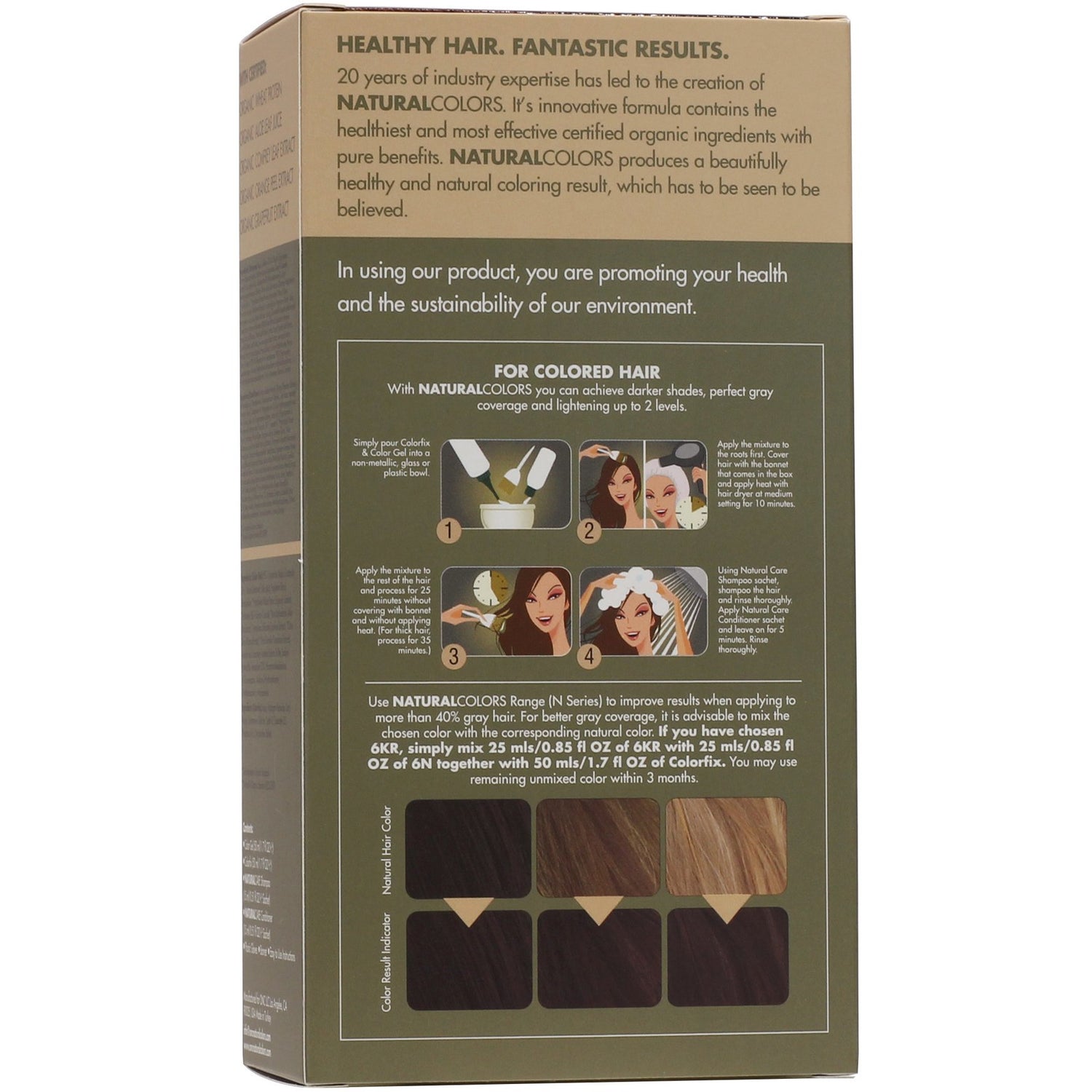 chocolate brown hair dye box