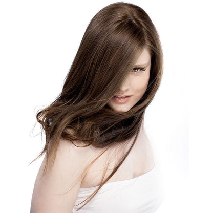 ONC NATURALCOLORS 6N Natural Dark Blonde Hair Dye With Organic Ingredients Modelled By A Girl