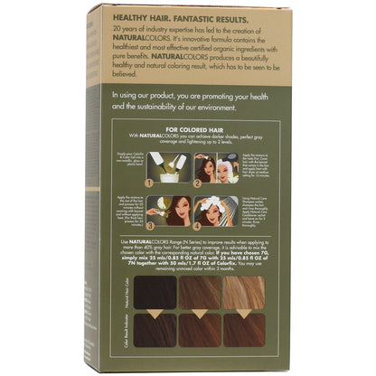 ONC NATURALCOLORS 7G Medium Golden Blonde Hair Dye With Organic Ingredients 120 mL / 4 fl. oz.
