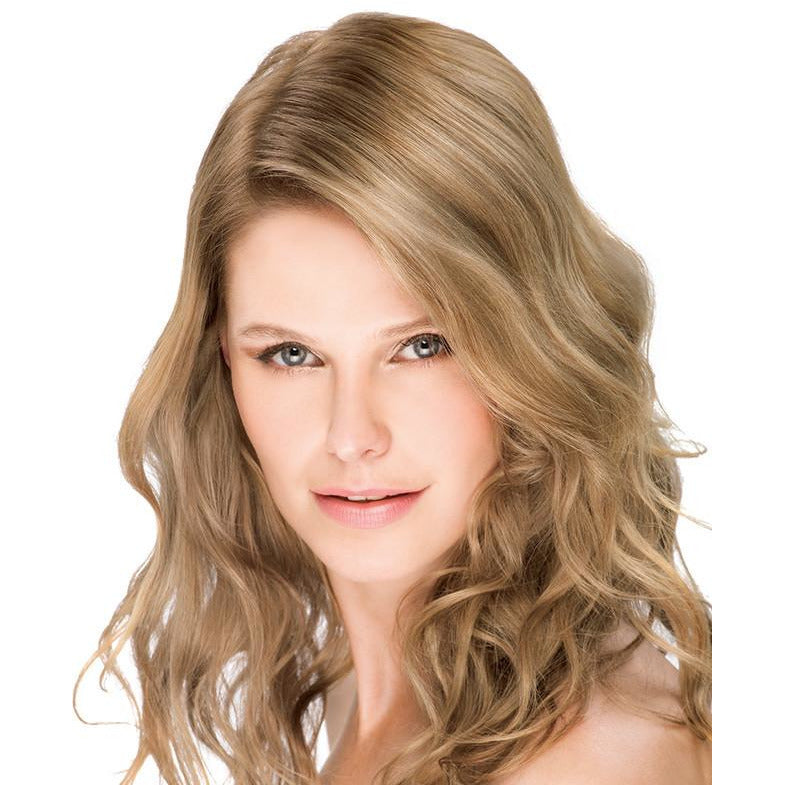 ONC NATURALCOLORS 8N Natural Light Blonde Hair Dye With Organic Ingredients Modelled By A Girl