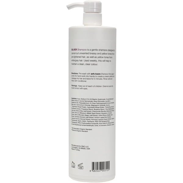 ONC SILVER Neutralizing Shampoo Unisex 1000 mL / 33.8 fl. oz. - back