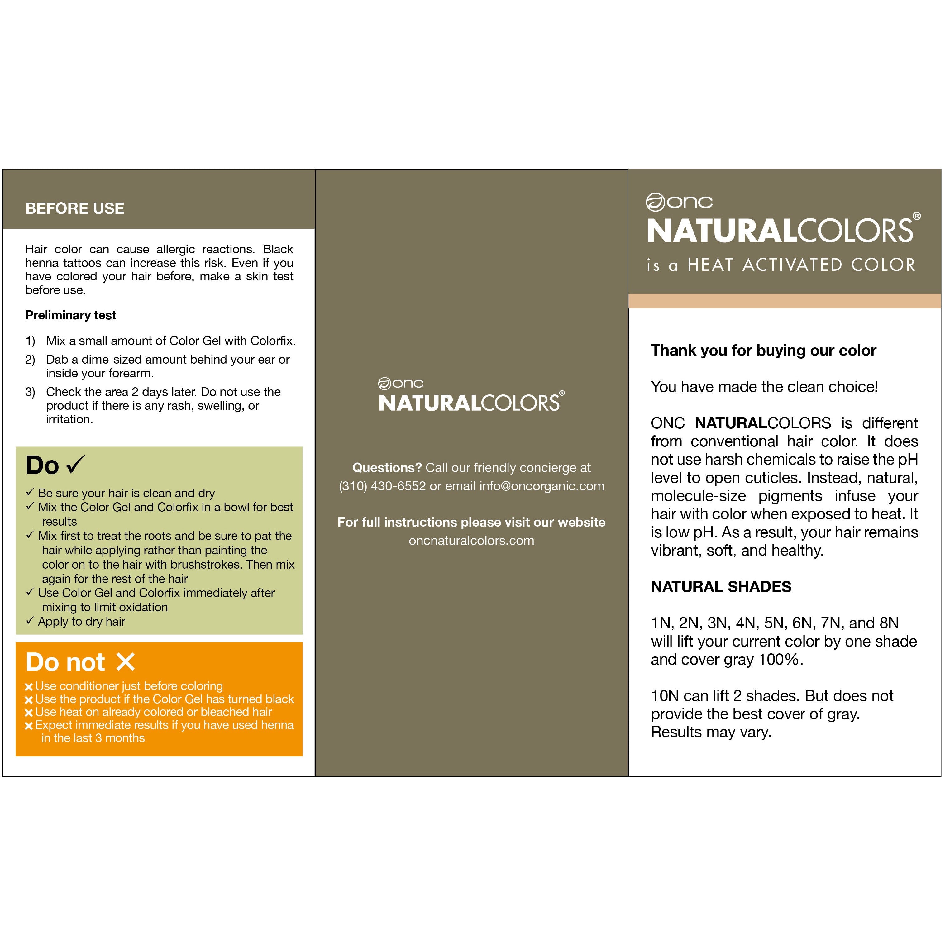 Medium　ONC　4N　Dye　Natural　NATURALCOLORS　Hair　Brown　–