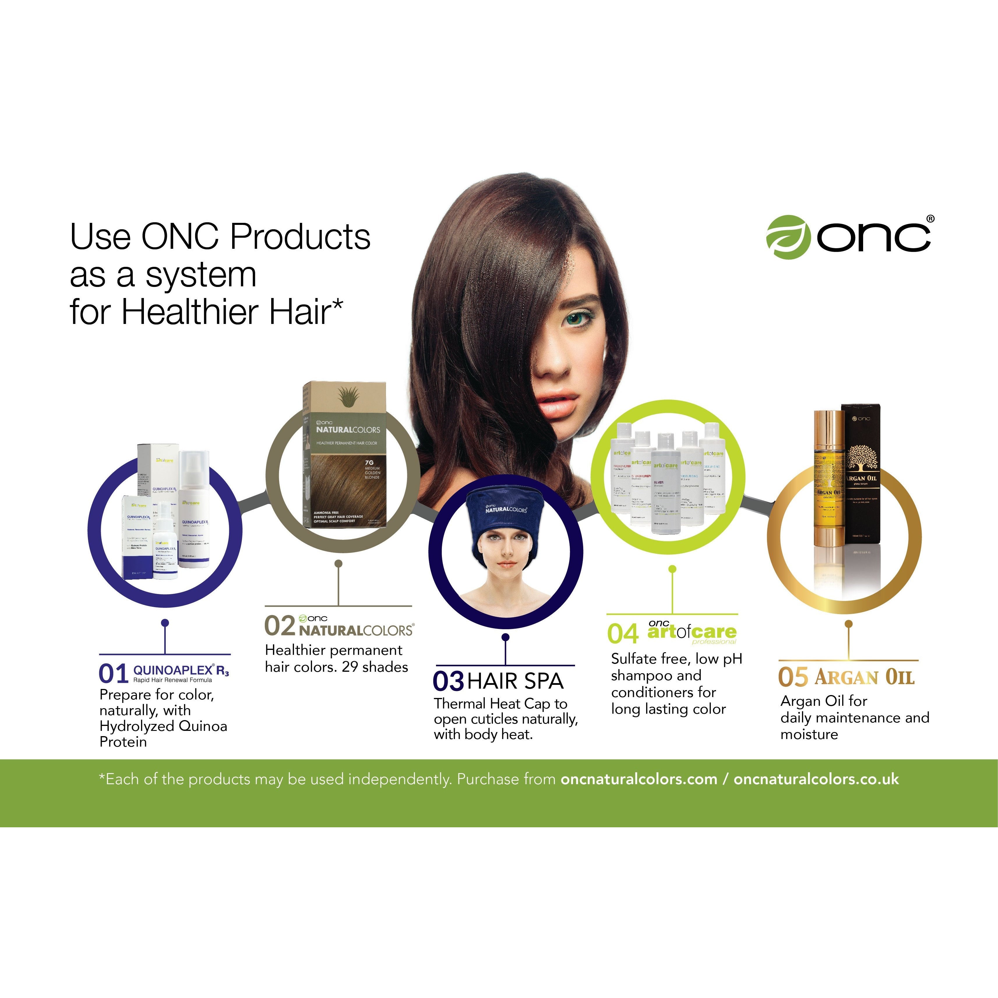 2N Darkest Brown Heat Activated Hair Dye Con Ingredientes Orgánicos 120 mL / 4 fl. onz. 